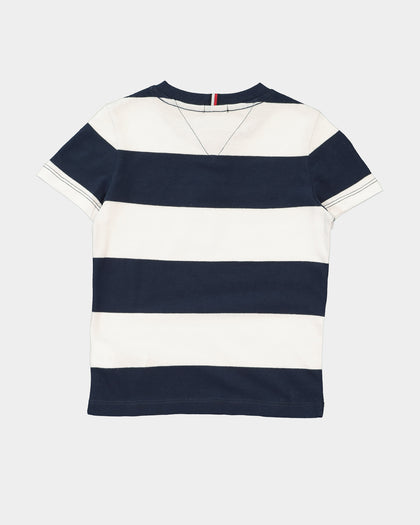 Tommy Hilfiger Kids' Essential Stripe T-Shirt Blue Stripe