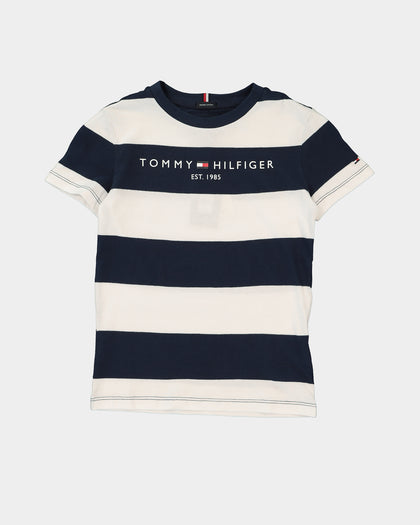 Tommy Hilfiger Kids' Essential Stripe T-Shirt Blue Stripe
