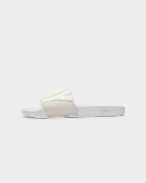 Tommy Jeans Women's Tommy Lettering Slides Classic Beige