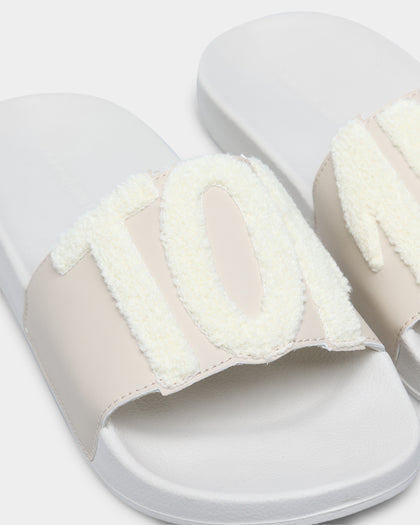 Tommy Jeans Women's Tommy Lettering Slides Classic Beige