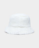 Tommy Hilfiger Women's TJW Sport Shearling Bucket Hat Ecru