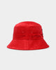 Tommy Hilfiger Women's TJW Heritage Velvet Bucket Hat Deep Crimson