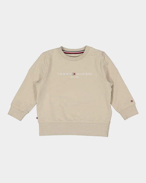 Tommy Hilfiger Infant Essential Crewsuit Set Savannah Sand