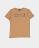 Tommy Hilfiger Kids' Large Logo T-Shirt Basket Brown