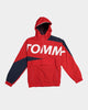 Tommy Hilfiger Tommy Hero Half Zip Windbreaker Deep Crimson