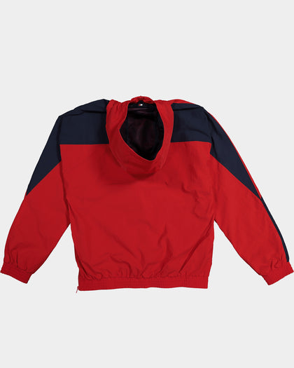 Tommy Hilfiger Tommy Hero Half Zip Windbreaker Deep Crimson
