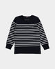 Tommy Hilfiger Kids' Stripe Long Sleeve T-Shirt Desert Sky Stripe