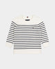 Tommy Hilfiger Kids' Stripe Long Sleeve T-Shirt Ancient White Stripe