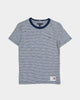 Tommy Hilfiger Kids' Indigo Stripe Short Sleeve T-Shirt Blue Stripe