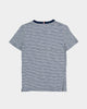 Tommy Hilfiger Kids' Indigo Stripe Short Sleeve T-Shirt Blue Stripe