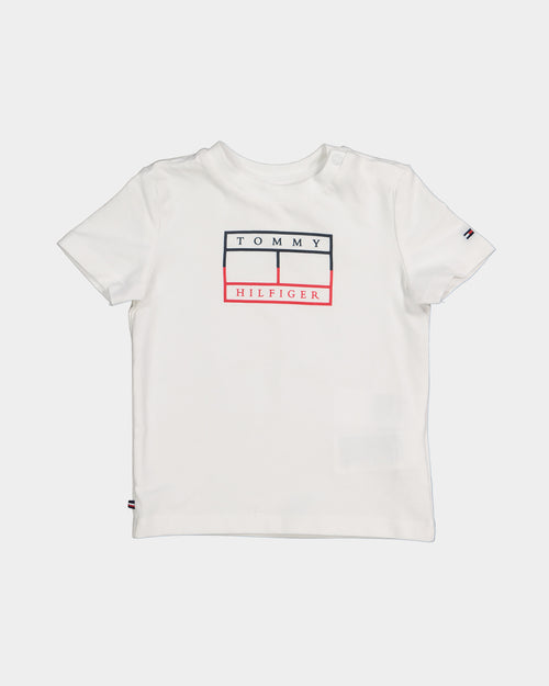 Tommy Hilfiger Infant Tommy Graphic Short Sleeve T-Shirt White