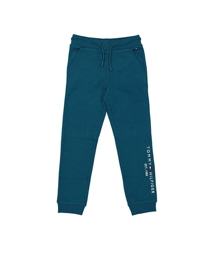 Tommy Hilfiger Kids' Essential Sweat Pants Set Petrol