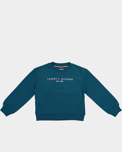 Tommy Hilfiger Kids' Essential Sweat Pants Set Petrol