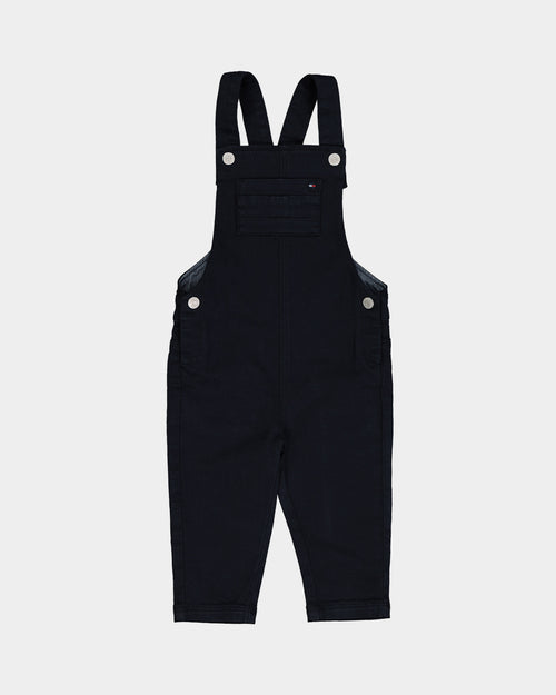 Tommy Hilfiger Infant Denim Dungarees Set Desert Sky