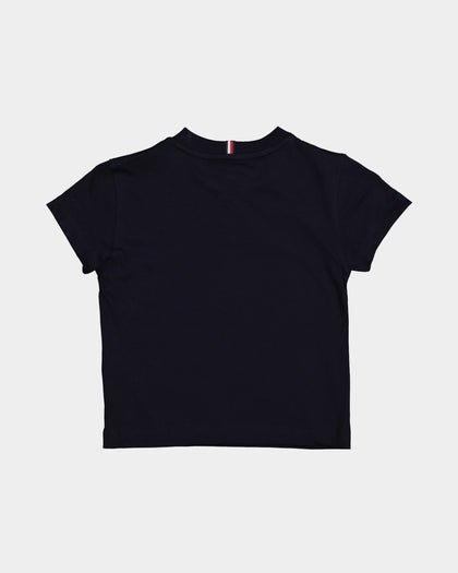 Tommy Hilfiger Kids' Flag Logo Short Sleeve T-Shirt Desert Sky