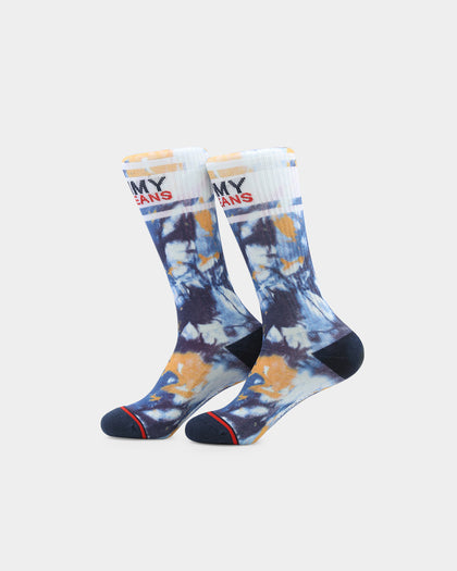 Tommy Jeans Crew Sock Dark Blue