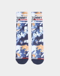 Tommy Jeans Crew Sock Dark Blue