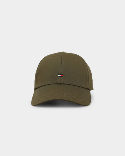 Tommy Jeans Women's Essential Flag Strapback Army Green