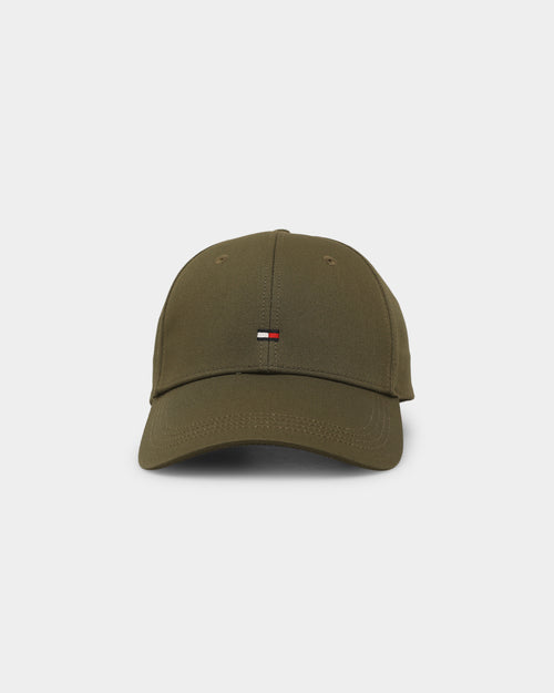 Tommy Jeans Women's Essential Flag Strapback Army Green