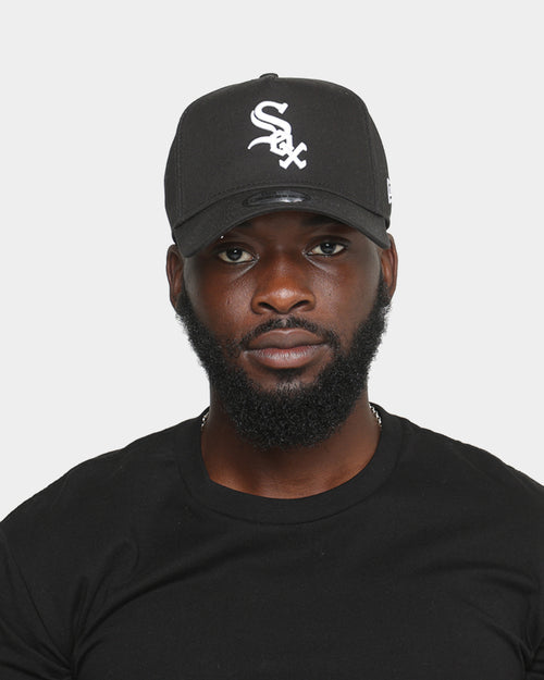 New Era Chicago White Sox 9FORTY A-Frame Snapback Black/White
