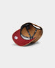 New Era Atlanta Braves 9FORTY A-Frame Snapback Wheat