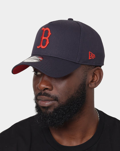 New Era Boston Red Sox 9FORTY A-Frame Snapback Navy/Scarlet