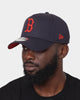 New Era Boston Red Sox 9FORTY A-Frame Snapback Navy/Scarlet