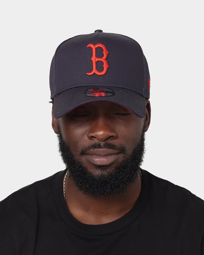 New Era Boston Red Sox 9FORTY A-Frame Snapback Navy/Scarlet