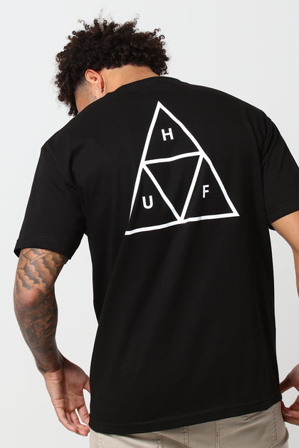 Huf Triple Triangle Tee Black