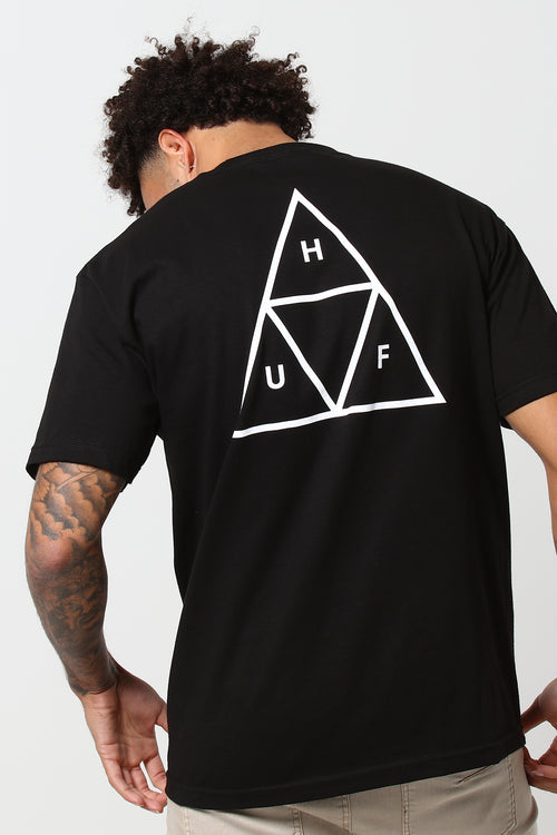 Huf Triple Triangle Tee Black