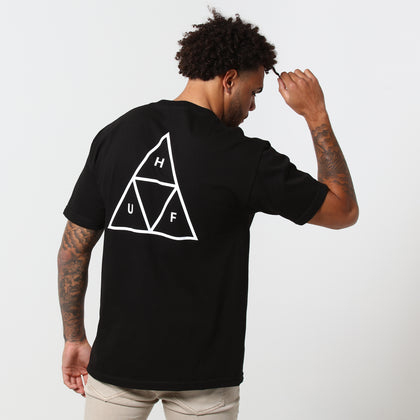 Huf Triple Triangle Tee Black