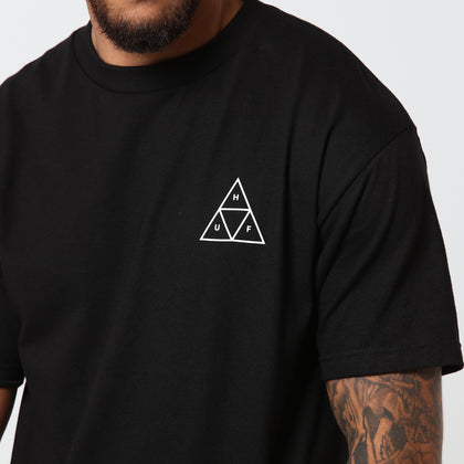 Huf Triple Triangle Tee Black