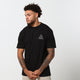 Huf Triple Triangle Tee Black