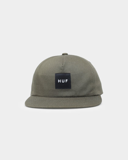 HUF Essential Unstructured Box Snapback Olive