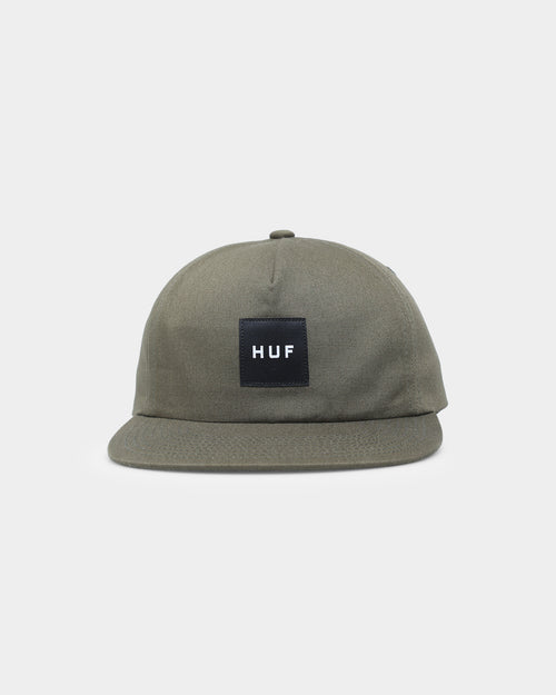 HUF Essential Unstructured Box Snapback Olive