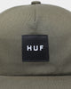 HUF Essential Unstructured Box Snapback Olive