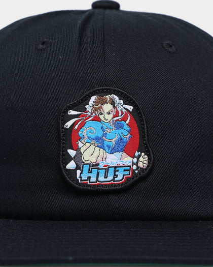 HUF Chun-Li Snapback Black
