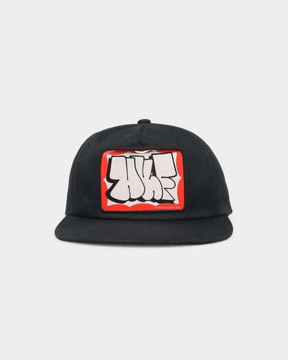 HUF One Window Snapback Black