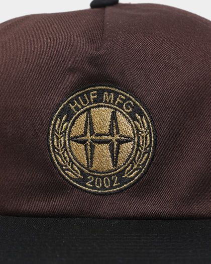 HUF H-CLass Snapback Brown