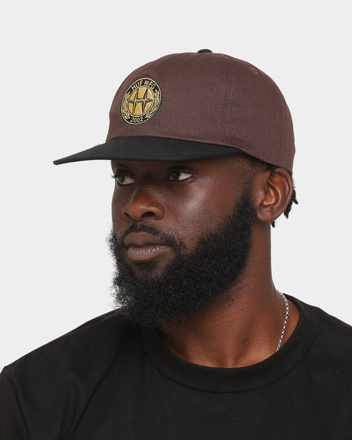 HUF H-CLass Snapback Brown