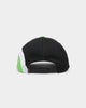 HUF Daytona 6-Panel Curved Visor Snapback Black