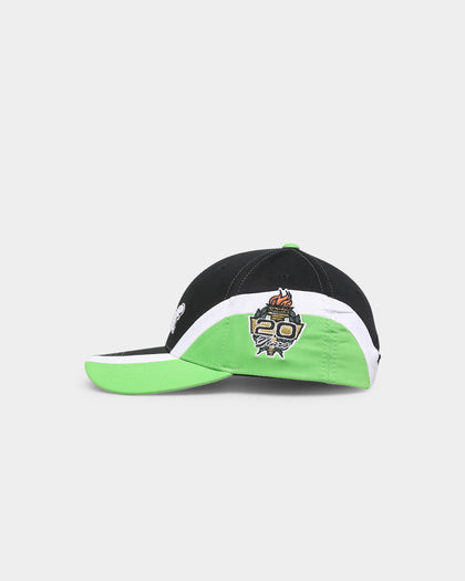 HUF Daytona 6-Panel Curved Visor Snapback Black