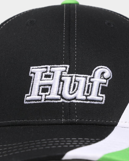 HUF Daytona 6-Panel Curved Visor Snapback Black
