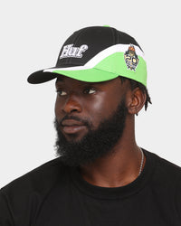 HUF Daytona 6-Panel Curved Visor Snapback Black