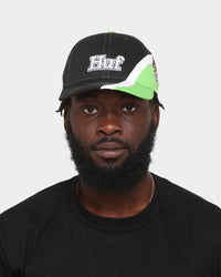 HUF Daytona 6-Panel Curved Visor Snapback Black