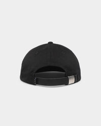 HUF Chenille Patch 6-Panel Strapback Black