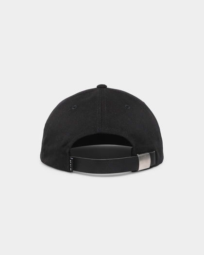 HUF Chenille Patch 6-Panel Strapback Black