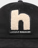 HUF Chenille Patch 6-Panel Strapback Black