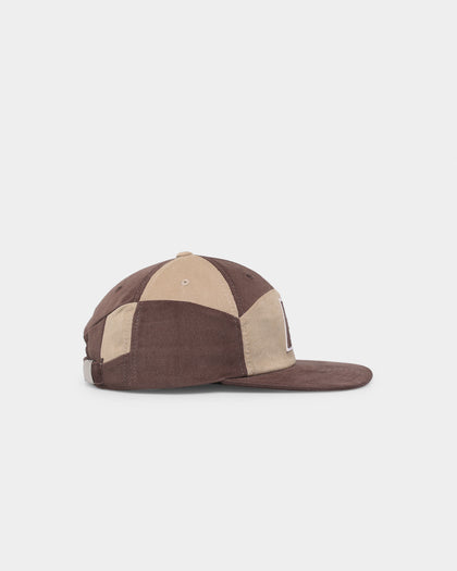 HUF Splice H Strapback Brown