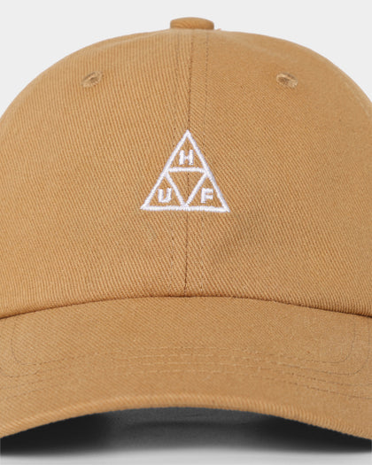 HUF Essentials Triple Triangle Logo Strapback Toffee